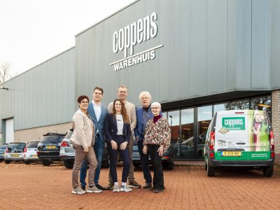 Foto met familie Coppens Volkel zonder Mathieu